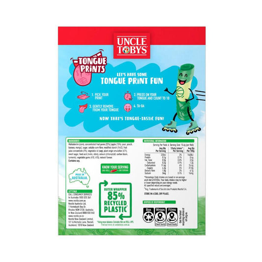 Une Tobys Roll-ups Apple Funprint - 94g