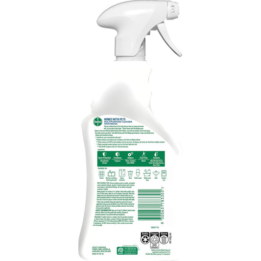 Dettol Homes With Pets Multipurpose Cleaner 750mL