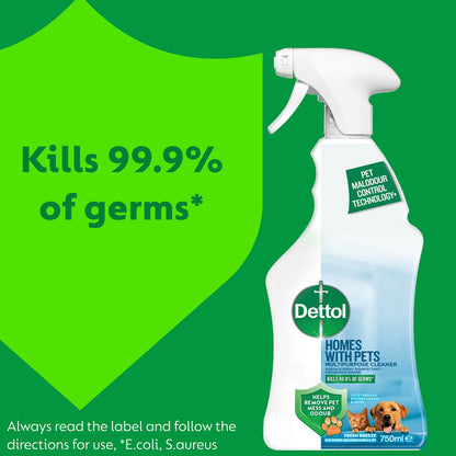 Dettol Homes With Pets Multipurpose Cleaner 750mL