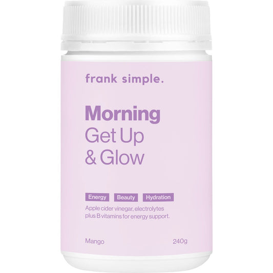 Frank Simple. Morning Get Up & Glow Mango 240g