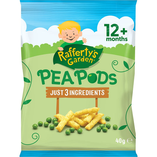 Rafferty's Garden Pea Pods 40g