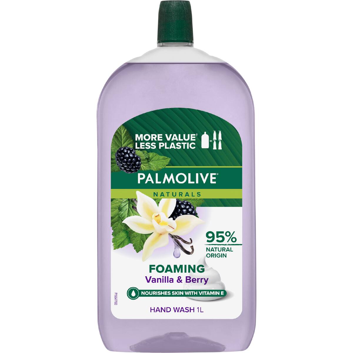 Palmolive Foaming Hand Wash Refill Vanilla & Berry 1l