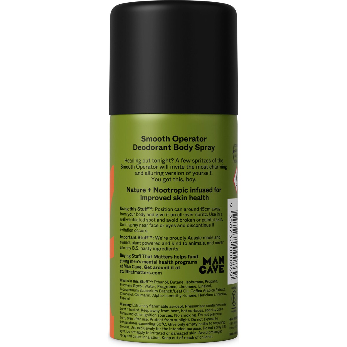 Stuff That Matters Smooth Operator Fine Fragrance Body Spray 100g