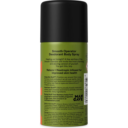Stuff That Matters Smooth Operator Fine Fragrance Body Spray 100g