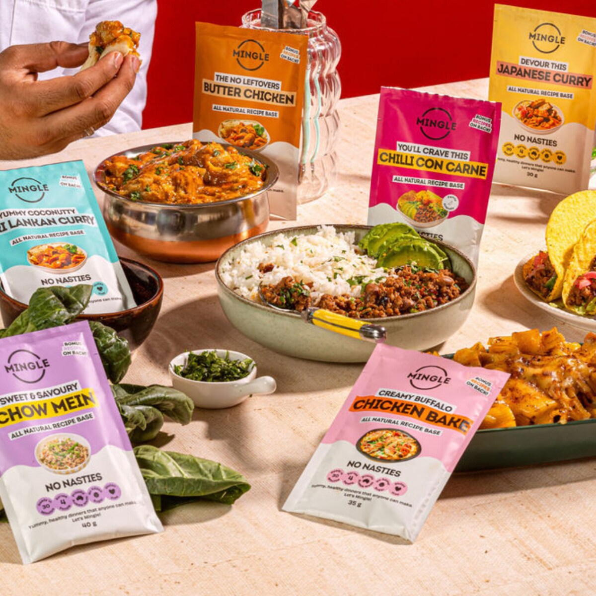 Mingle Sweet & Savoury Chow Mein Recipe Base 40g