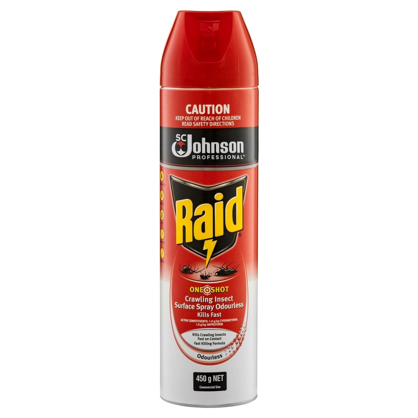 Raid One Shot Pest Spray - 450g