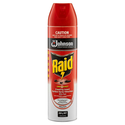 Raid One Shot Pest Spray - 450g