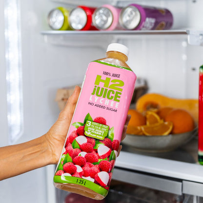 H2juice Fruit Juice Lychee Flavoured Drink 1.25l