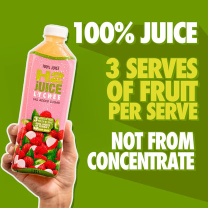 H2juice Fruit Juice Lychee Flavoured Drink 1.25l