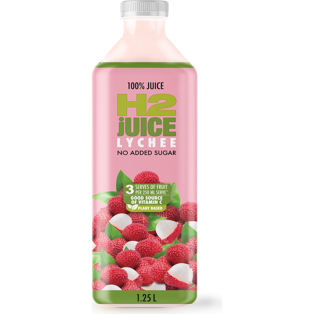 H2juice Fruit Juice Lychee Flavoured Drink 1.25l
