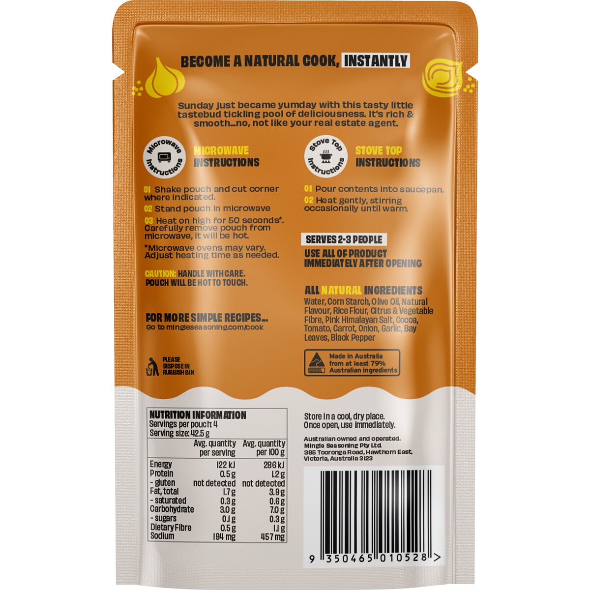 Mingle Seasoning Traditional Gravy 170g