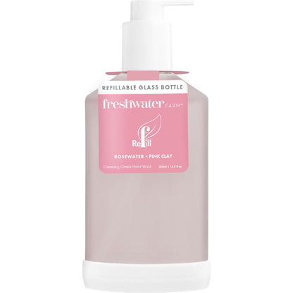 Freshwater Farm Australia Roswater & Pink Clay Hand Wash 500ml