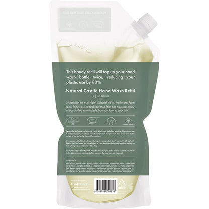 Freshwater Farm Hand Wash Refill Hemp Seed Oil 1l