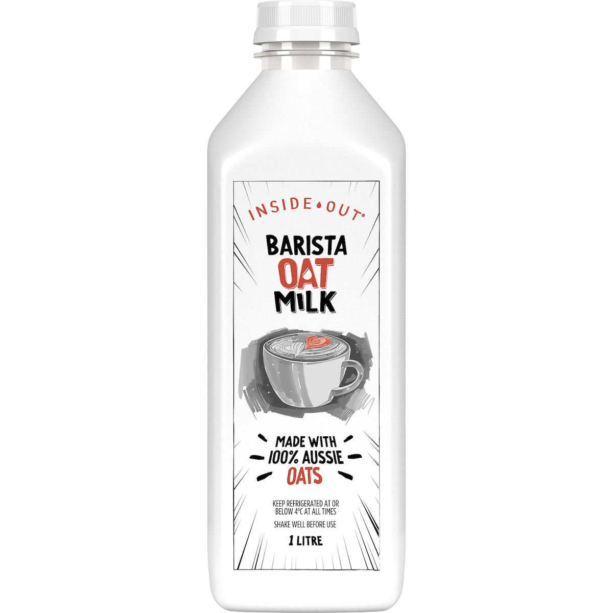 Inside Out Barista Oat Milk 1l