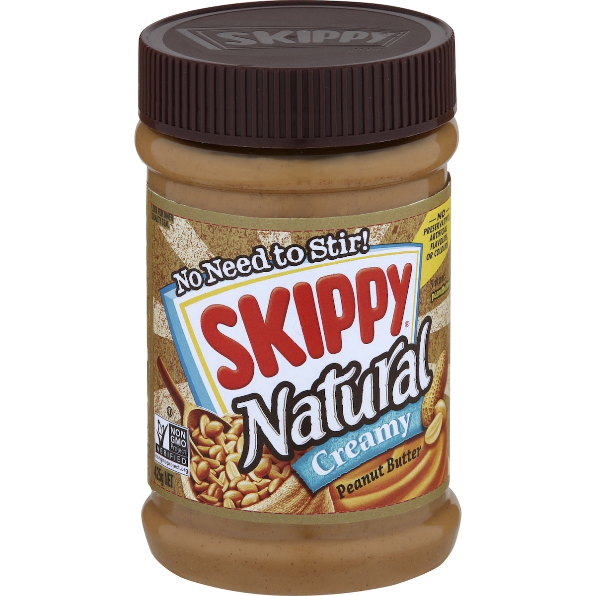 Skippy Peanut Butter Natural Creamy 425g