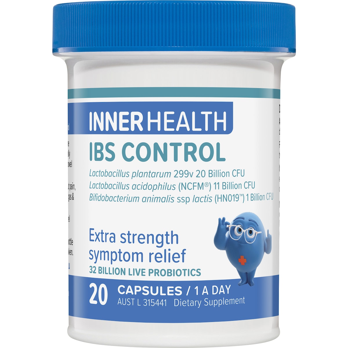 Inner Health Ibs Control Capsules 20 Pack