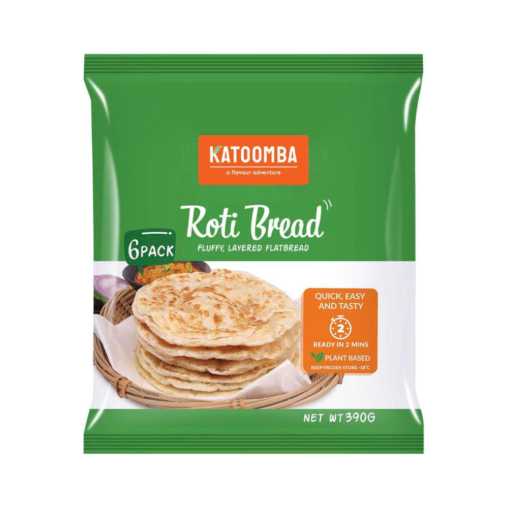 Katoomba Roti Bread Plain - 390g