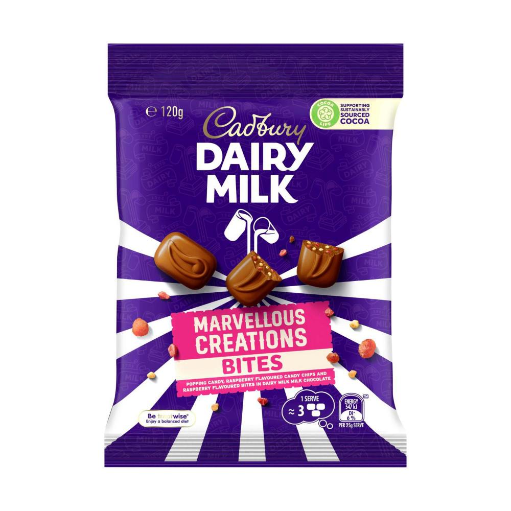 Cadbury Dairy Milk Marvellous Creations Bites - 120g