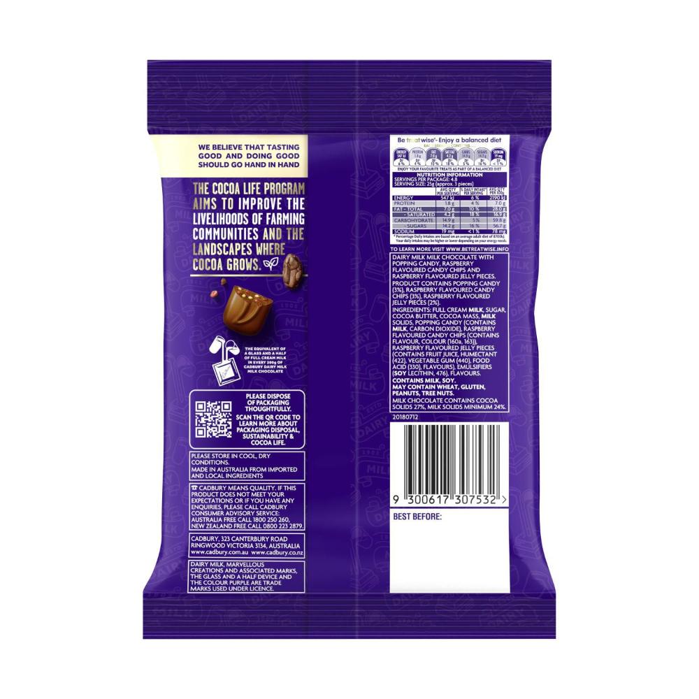Cadbury Dairy Milk Marvellous Creations Bites - 120g