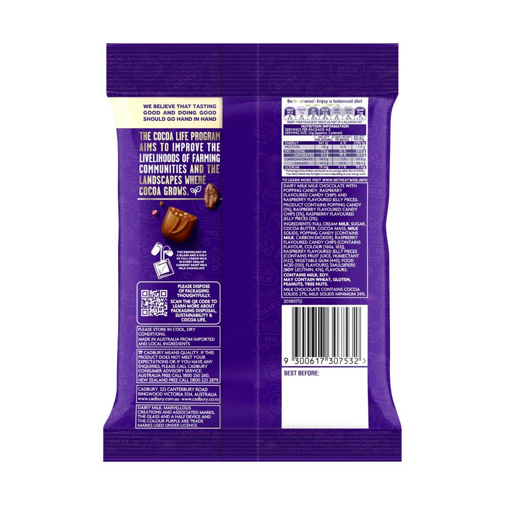Cadbury Dairy Milk Marvellous Creations Bites - 120g