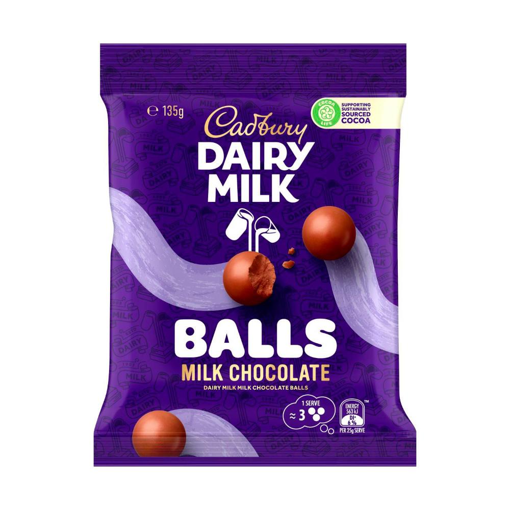 Cadbury Dairy Milk Pure Milk Balls - 135g