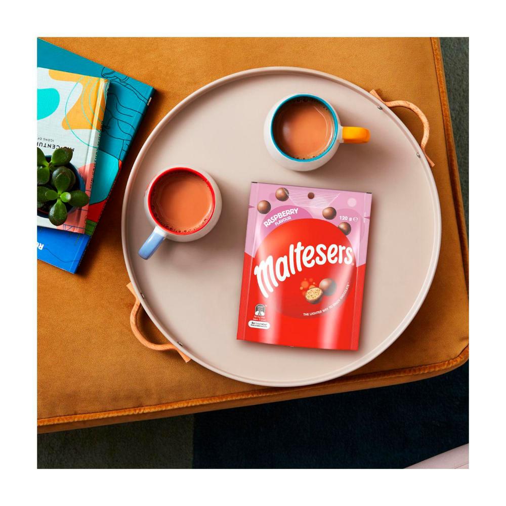 Maltesers Raspberry Milk Chocolate Snack Bag - 120g