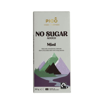 Pico No Added Sugar Vegan Dark Mint Crisp - 80g
