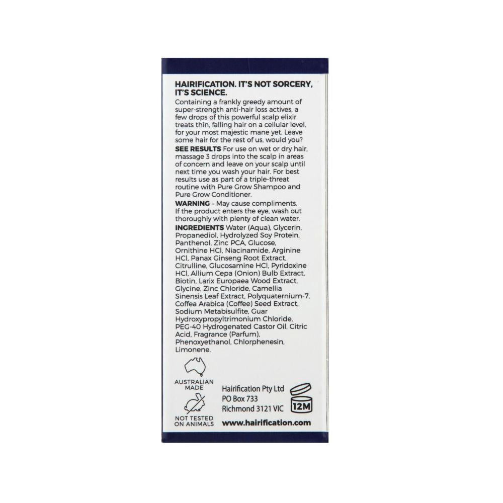 Hairification Pure Grow Hair Growth Intensifying Serum - 50mL