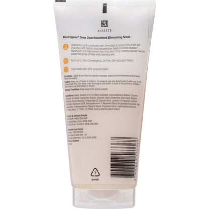 Neutrogena Deep Clean Blackhead Eliminating Scrub 150ml