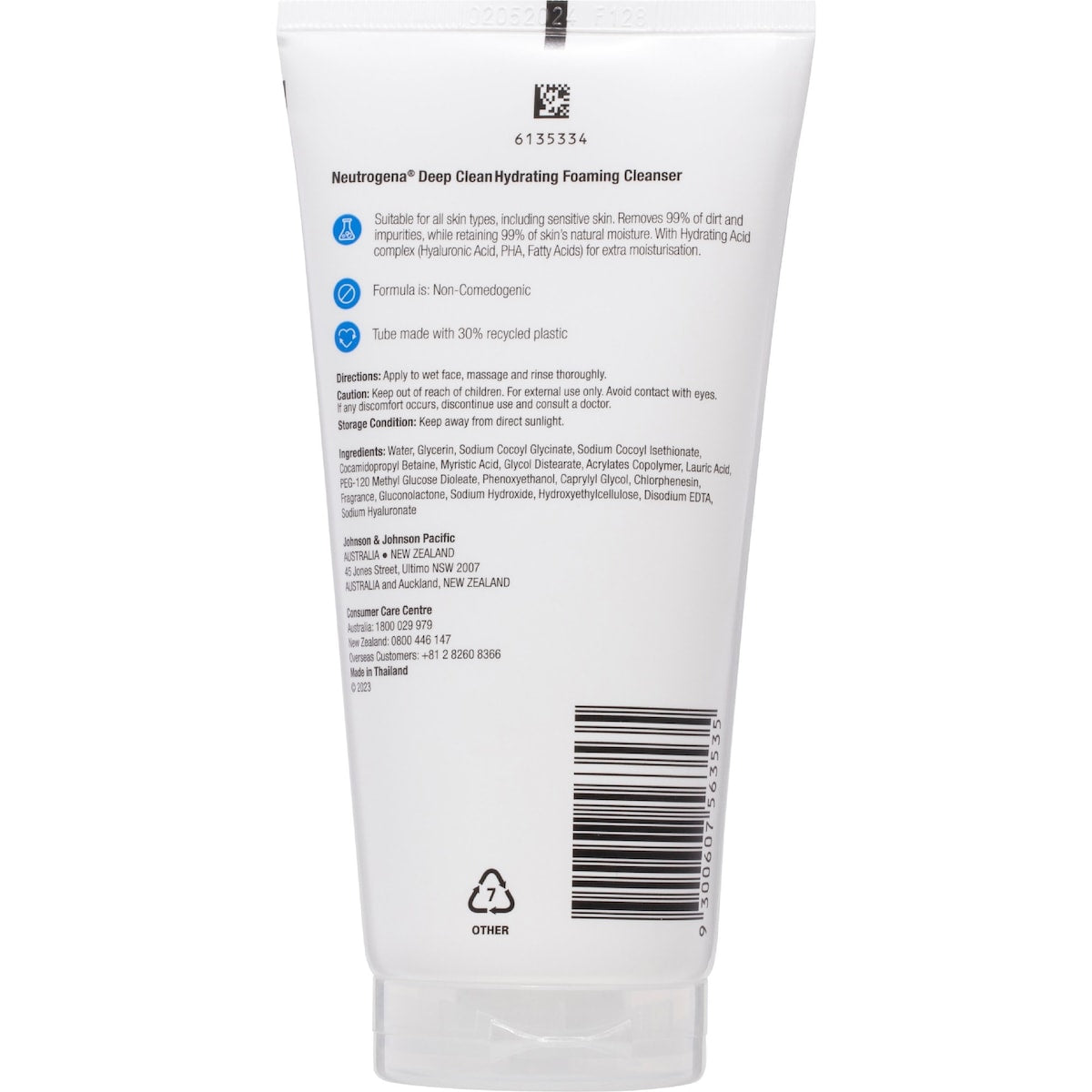 Neutrogena Deep Clean Hydrating Foaming Cleanser 150ml