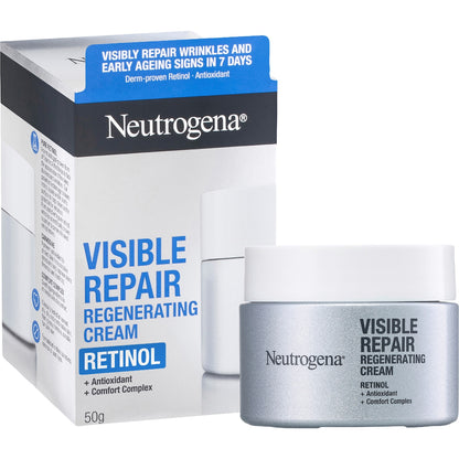 Neutrogena Visible Repair Retinol Regenerating Cream 50g