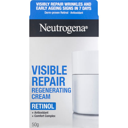 Neutrogena Visible Repair Retinol Regenerating Cream 50g