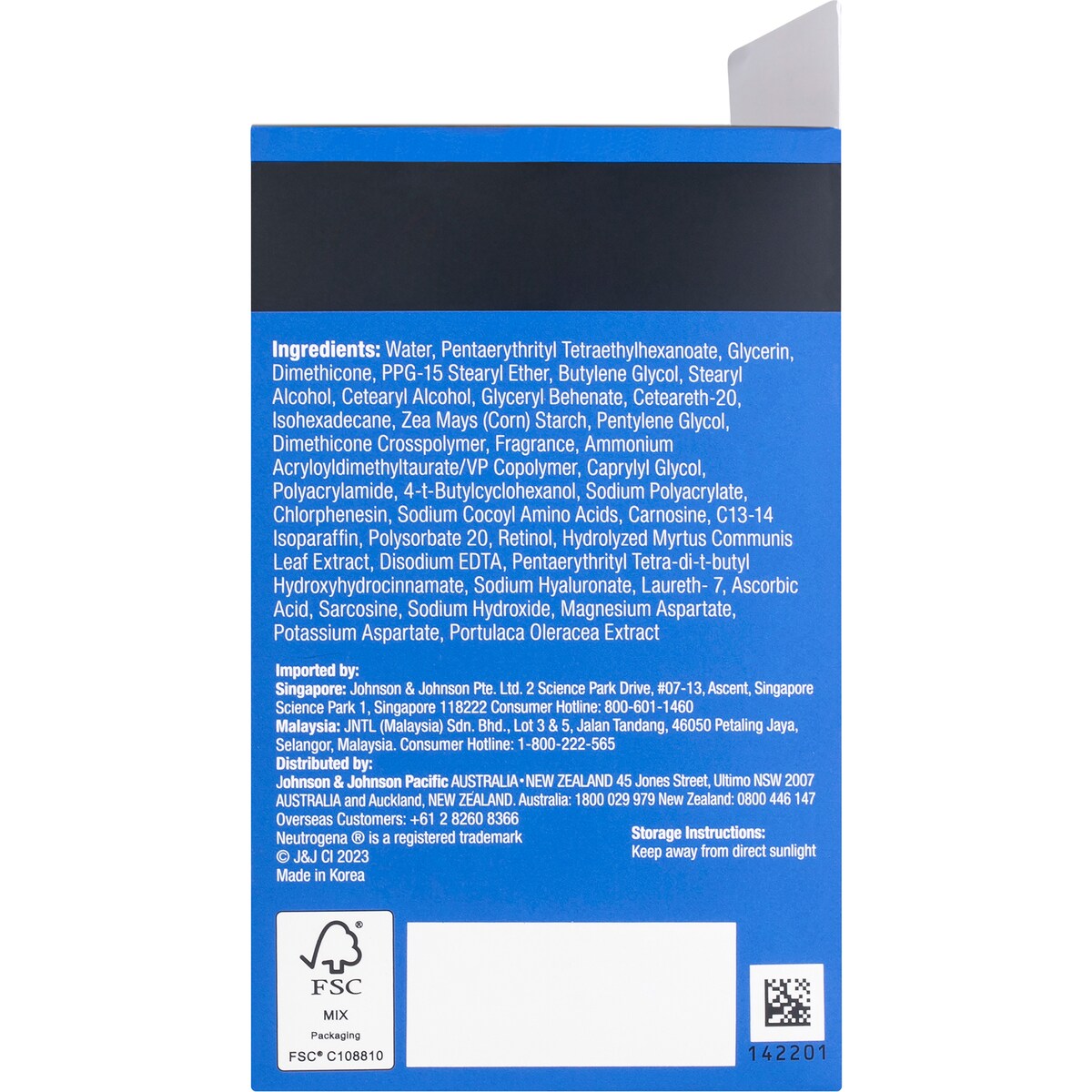 Neutrogena Visible Repair Regenerating Cream 50g