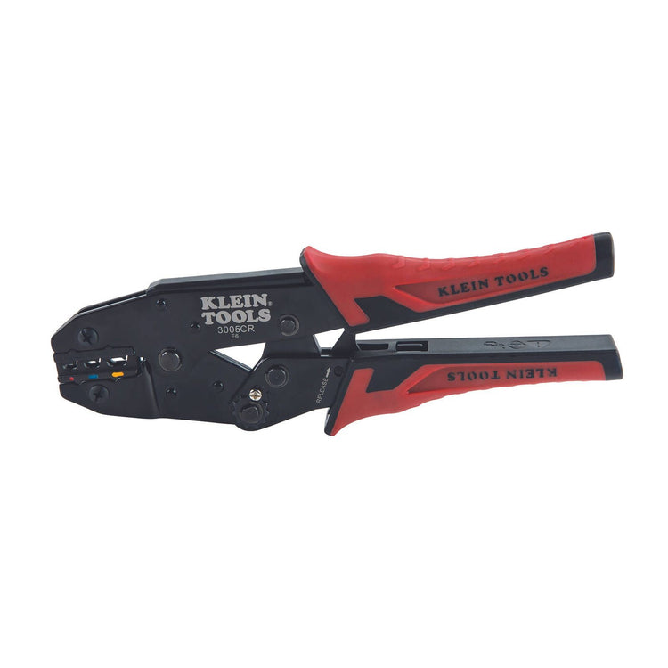 Klein Tools Ratcheting Crimper - 0.5-6.0mm2 Insulated Terminals