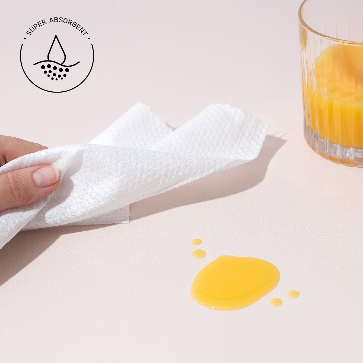 Zero Plastic Free Reusable Cleaning Wipes Large 60 Pack