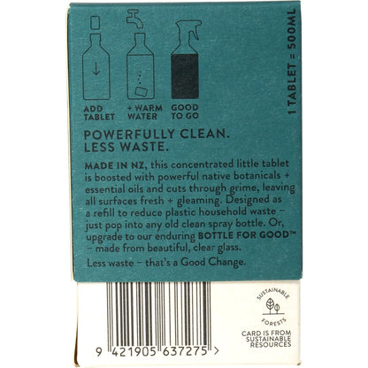 Good Change Bathroom Cleaner Refill Tablet Eucalyptus & Mint Each