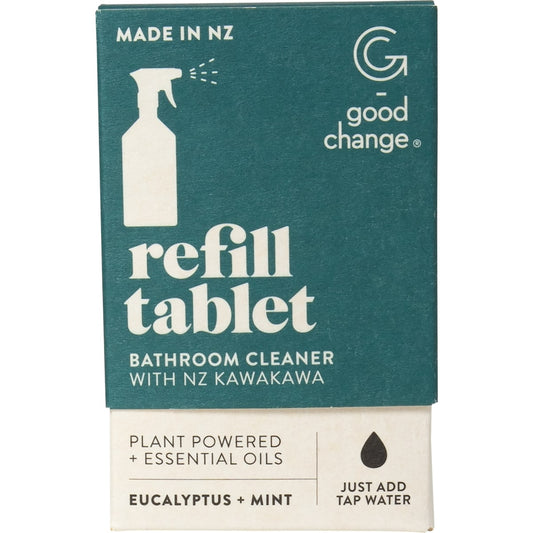 Good Change Bathroom Cleaner Refill Tablet Eucalyptus & Mint Each