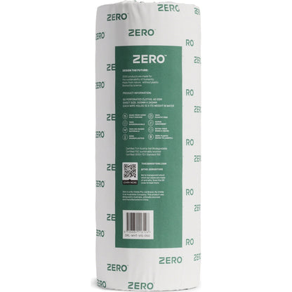 Zero Plastic Free Reusable Cleaning Wipes Roll 50 Sheets Each