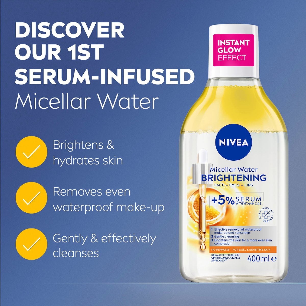 Nivea Micellar Water Brightening 400ml