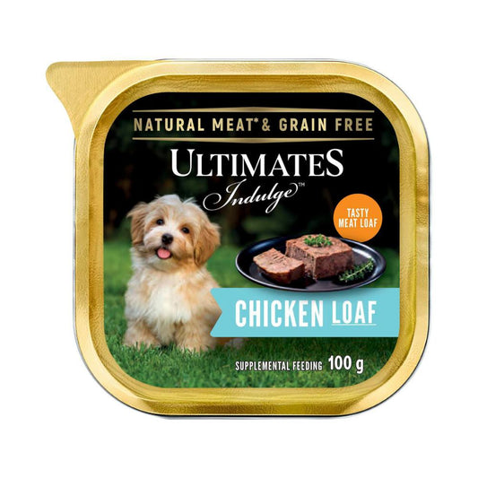 Ultimates Chicken Loaf Dog Food - 100g