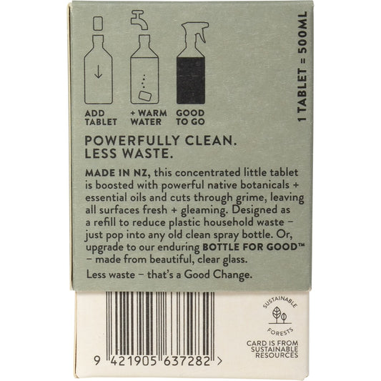 Good Change All Purpose Cleaner Refill Tablet Green Tea & Lily Each