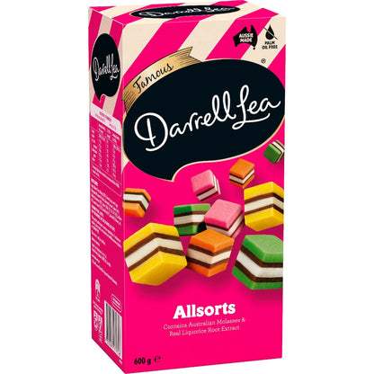 Darrell Lea Allsorts Liquorice Gift Box 600g