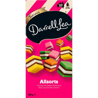 Darrell Lea Allsorts Liquorice Gift Box 600g