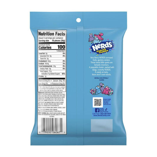 Nerds Very Berry Gummy usters - 141g