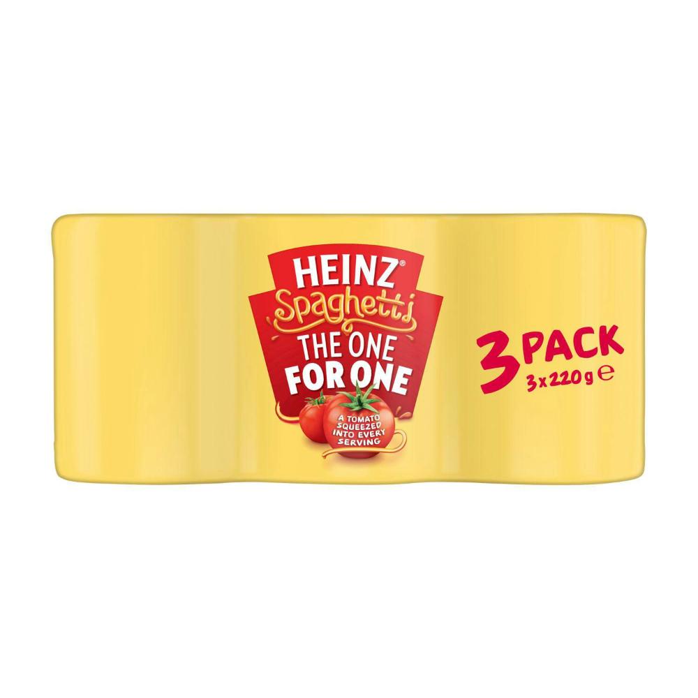 Heinz Spaghetti In Tomato Sauce Pasta 3 Pack - 660g