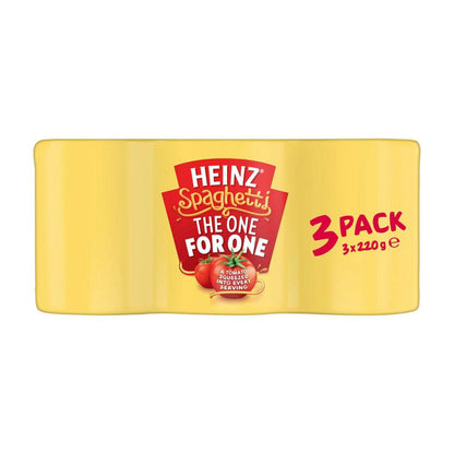 Heinz Spaghetti In Tomato Sauce Pasta 3 Pack - 660g