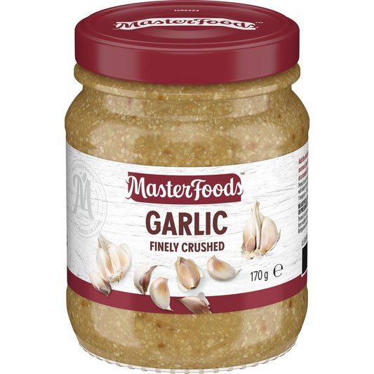 Masterfoods Finely Crushed Garlic 170g