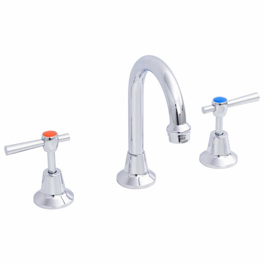 Evekare 1/4 Turn Lever Basin Set - 7.5L/min - Chrome - Accessibility