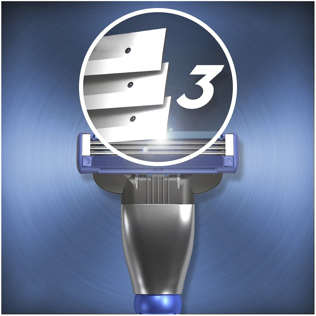 Gillette Mach 3 Turbo 3d Razor Blades 4 Pack