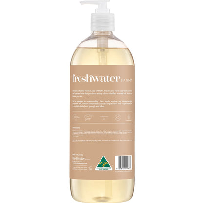 Freshwater Farm Australia Body Wash Manuka Honey & Vanilla Bean 1l